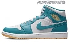 Air Jordan — Air Jordan 1 Mid 'Aquatone' DQ8426-400 New Sizes — Sneaker — resale