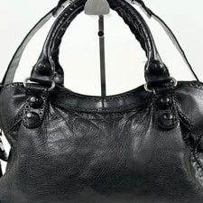 Balenciaga Giant City 2way 204529 Auth Repaired DDP 3