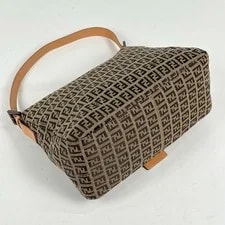 Fendi ZucchinoPattern One Mamma Baguette Shou... 2