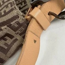 Fendi ZucchinoPattern One Mamma Baguette Shou... 4