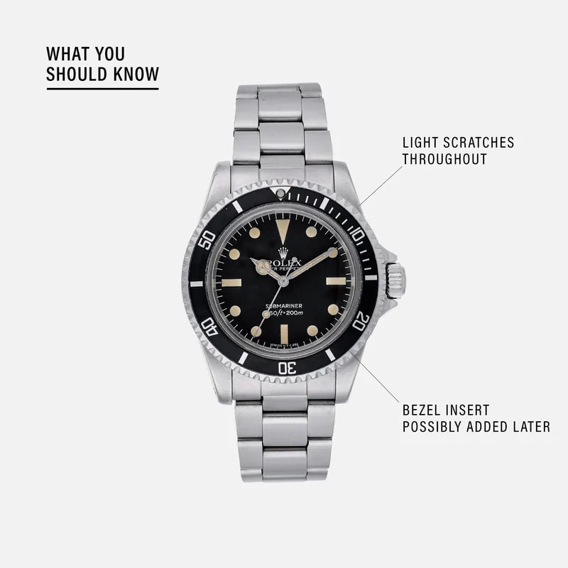1986 Rolex Submariner Reference 5513 4