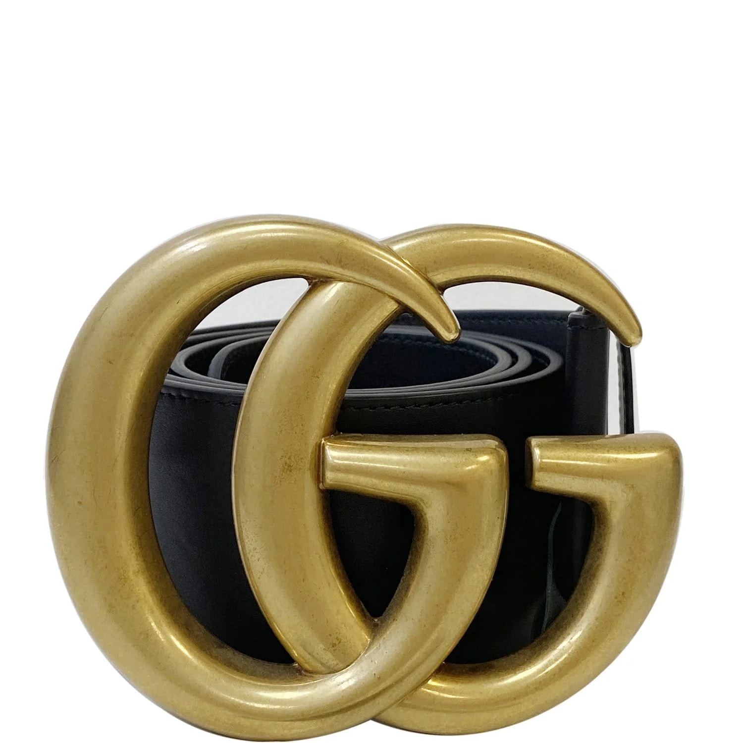 Gucci — Gucci Wide Double G Buckle Belt Size 90/36 453265 — Accessory — resale