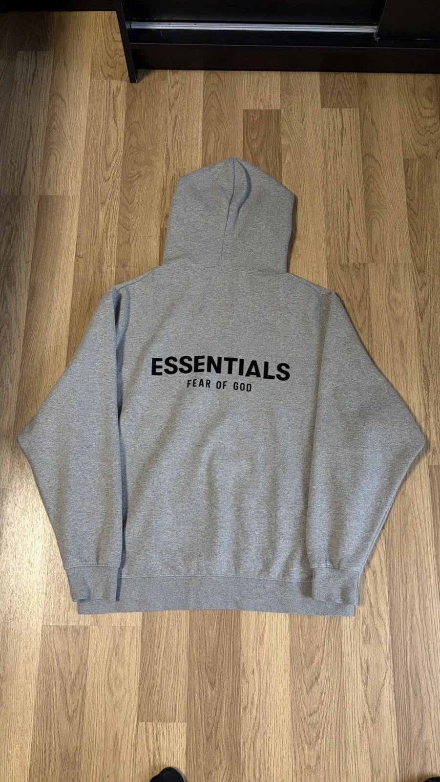 Fear of God Essentials — Fear of God Essentials Dark Hoodie — streetwear — resale