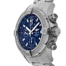 Breitling Avenger Chronograph Steel Auto Blue Dial 43mm A13385101C1A1 2