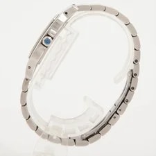 Cartier Santos Galbee W20018D6 SS QZ Ivory-Face 2