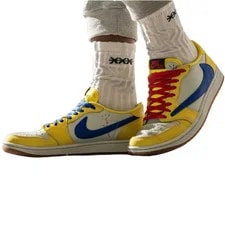 Jordan 1 Retro Low OG SP Canary (PS) -700 2