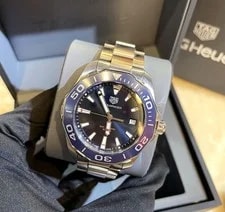 Tag Heuer Aqua Racer Quartz Steel Blue 41mm 148577021 [P] 2