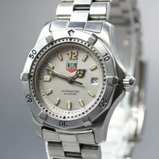 Tag Heuer — TAG Heuer Professional 2000 WK1312 Silver Dial Quartz — Watch — resale