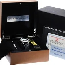 Panerai — Officine Panerai Luminor Submersible PAM00024 44mm SS Black Dial #C2806 — Watch — resale