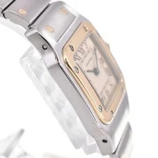 Cartier Santos Galve SM W20012C4 Stainless Steel/K18YG Quartz E#146496 4