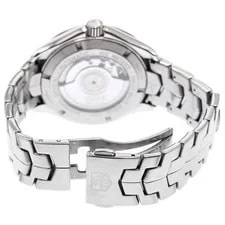 TAG Heuer Link Caliber 6 WAT2111 40mm SS Silver Dial Automatic Date #C592 2