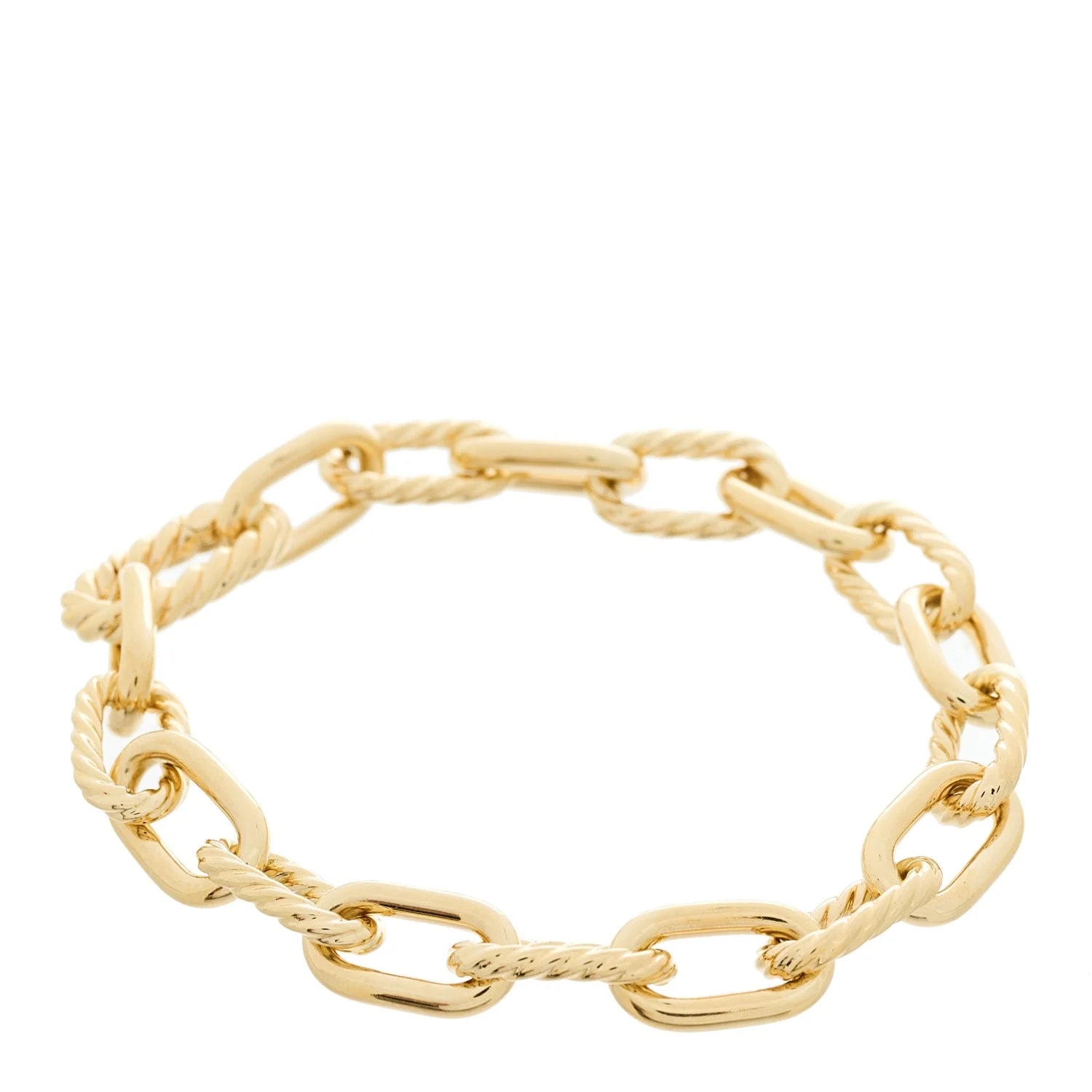 David Yurman — 18K Yellow Gold 8.5mm Madison Classic Chain — Jewelry — resale