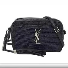 Saint Laurent — Saint Laurent Lou Camera Fringe Tassel — Handbag — resale
