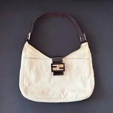 Authentic Fendi Mamma Baguette Fabric Material Y2K Classic 2
