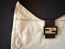 Authentic Fendi Mamma Baguette Fabric Material Y2K Classic 3