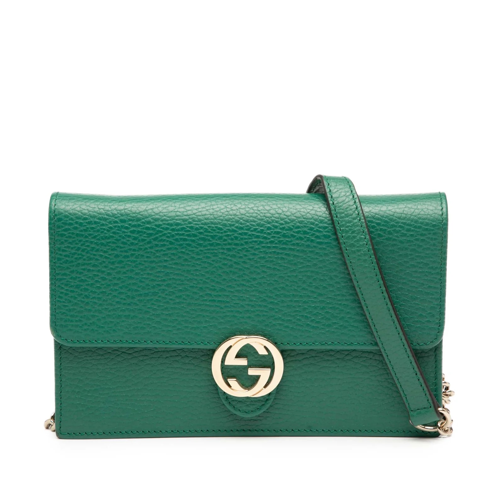 Gucci — Dollar Interlocking G Wallet on Chain — Handbag — resale