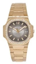 Patek Philippe Nautilus 18k Rose Gold & Diamond 7010/1R 2