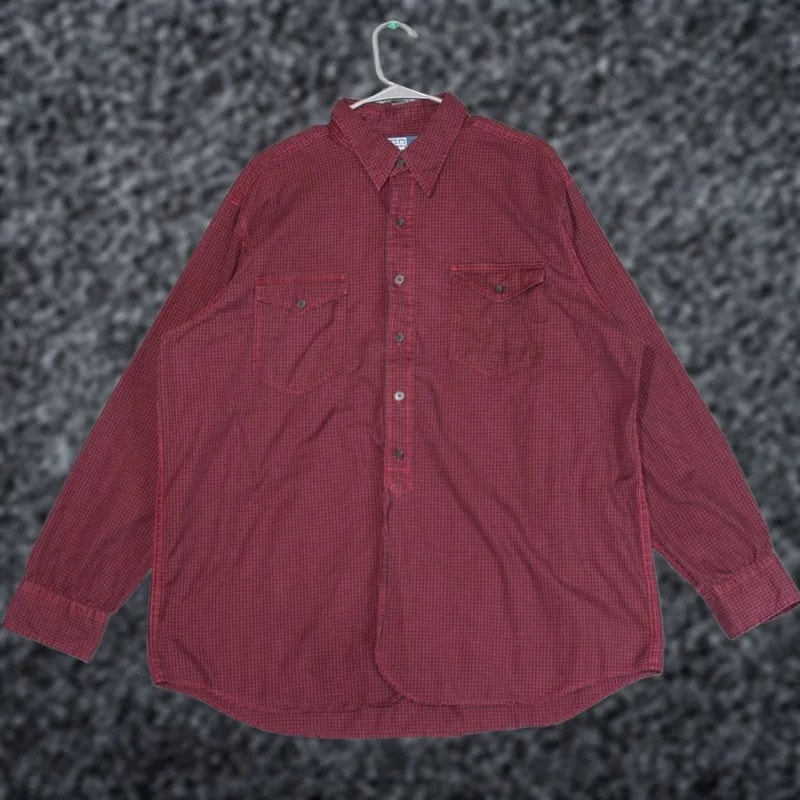 Polo Ralph Lauren — Polo Ralph Lauren Woodsman Shirt Plaid Long Sleeve XL Button-Down Shirt — streetwear — resale