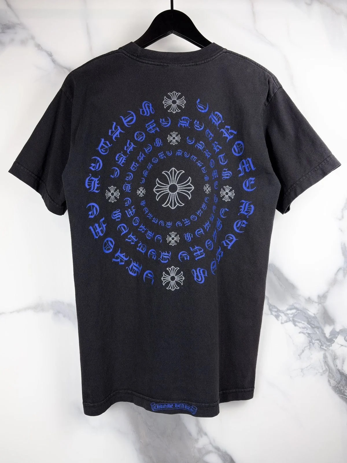Chrome Hearts — Hearts Spiral Plus Logo Pocket Tshirt — streetwear — resale