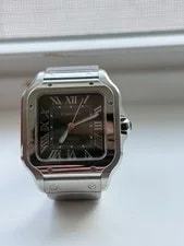 Cartier Santos 35mm Medium Steel Green Dial WSSA0061 - 2026 2
