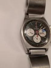 60s Tissot Seastar Chronograph Regatta Panda Dial Manual Running 4
