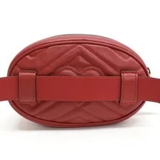 Gucci GG Marmont 476434 Chevron Matelasse Belt 3