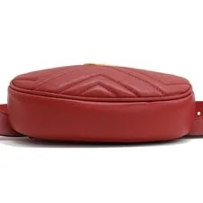 Gucci GG Marmont 476434 Chevron Matelasse Belt 4