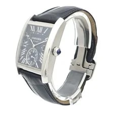Cartier Tank MC Automatic WSTA0010 Stainless Steel Blue 3