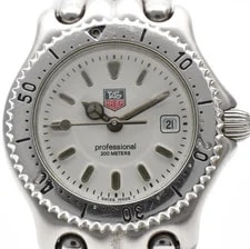 TAG Heuer — [EXC+5] TAG Heuer WG1312-R Professional Sel White Dail 28mm Quartz — Watch — resale