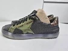 Golden Goose Female Sequins Italian Model Limited Edition Vhtf Shoes Pre-ow 2