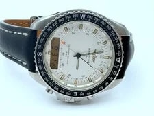 Breitling Navitimer Pluton Quartz 3100 Stainless Ref. A51037 Band Runs 4