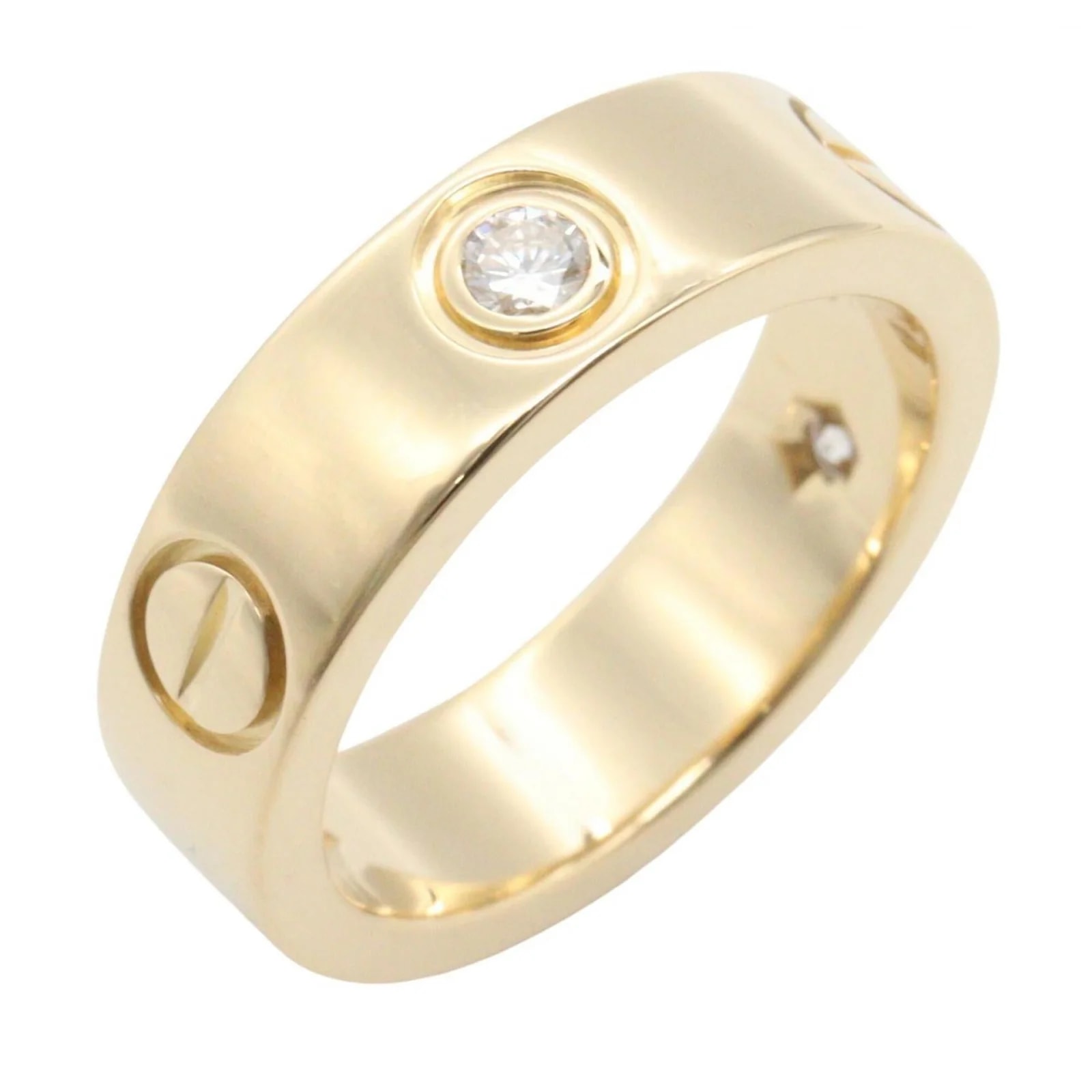 Cartier — Cartier Clear Yellow Gold (18K) Band — Jewelry — resale