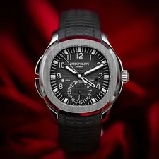 Patek Philippe Aquanaut Travel Time 5164A Steel Black Dial 40.8mm 5164A-001 2