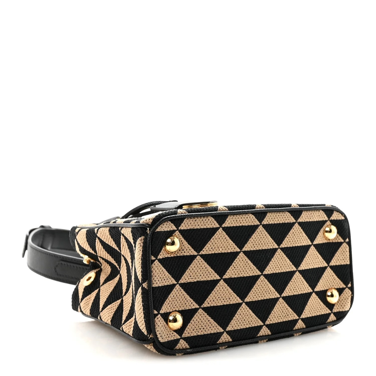 Triangolo Symbole Embroidered Mini Galleria Double Zip Corda 4