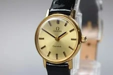 Omega — 1972 Near Omega Geneve 23mm 511.457 Manual Wind Gold Dial — Watch — resale