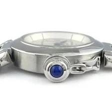 Cartier Miss Pasha W3140007 Sunray Silver Stainless Steel Quartz 2
