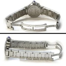 Cartier Miss Pasha W3140007 Sunray Silver Stainless Steel Quartz 3