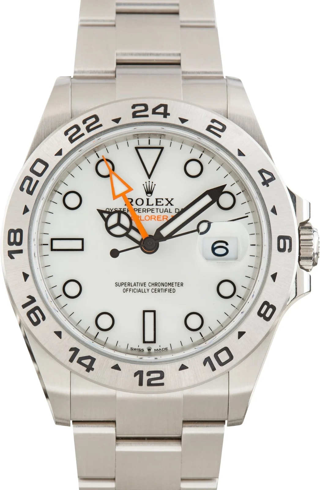 Rolex — Rolex Explorer II White Chromalight Dial Ref 226570 — Watch — resale