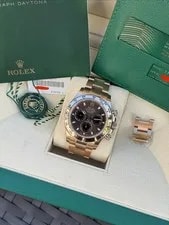 Rolex — Rolex Daytona Ref. 116505 • Everose Gold • Chocolate Dial • Full Set 2022 — Watch — resale