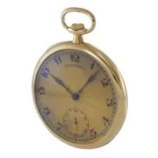 Antique 1920s Patek Philippe & Co. Pocket Retailed By Spaulding & Co. 3