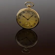 Antique 1920s Patek Philippe & Co. Pocket Retailed By Spaulding & Co. 4