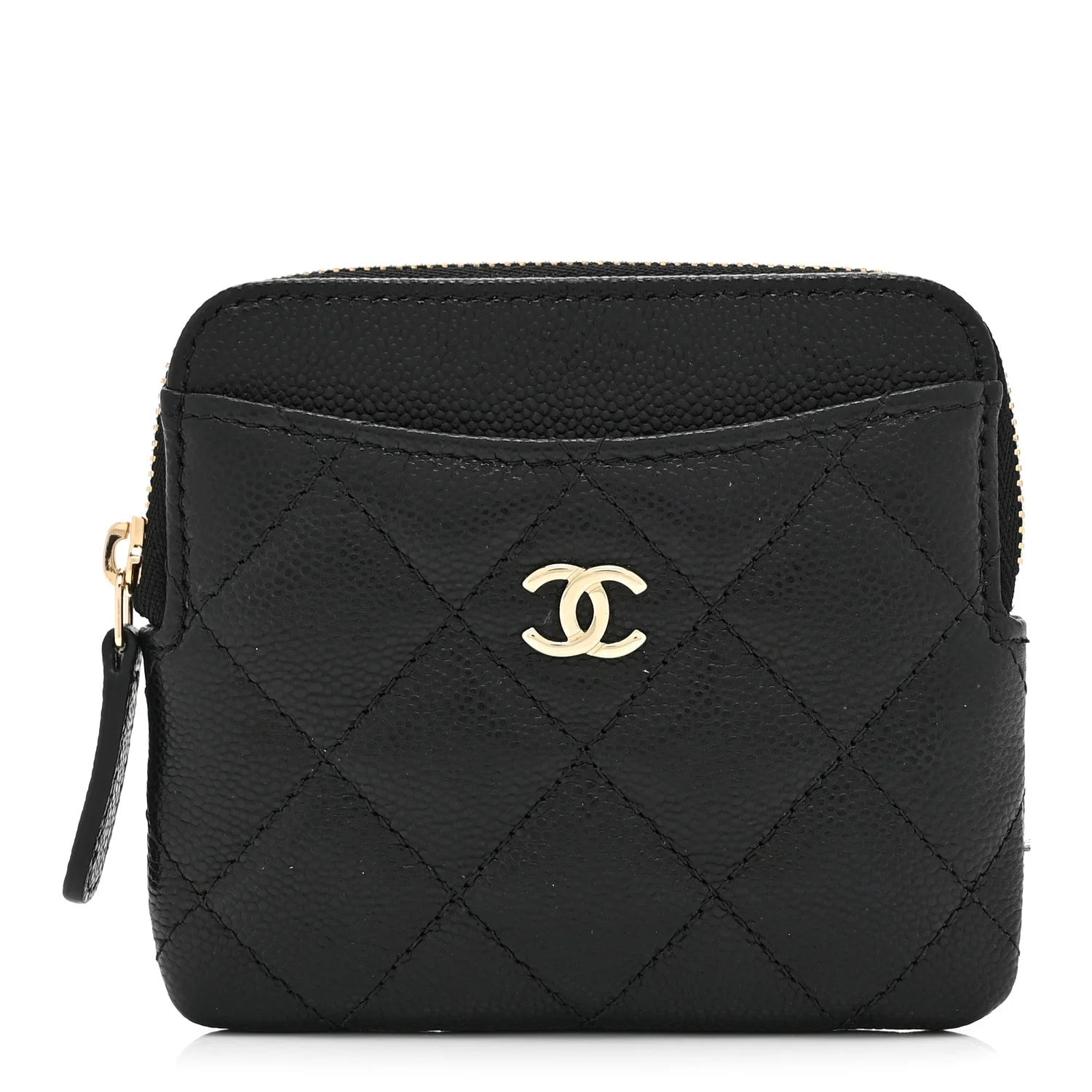 Chanel — Zip Card Holder Wallet — Accessory — resale