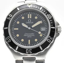 [NearMINT] Omega Seamaster Professional 200m 396.1052 Black Quartz MensWatch#102 4