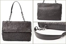 Bottega Veneta Chain Olympia Medium Dark 355724 4