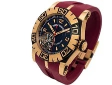 Roger Dubuis — Roger Dubuis Easy Tourbidiver SED48 05 C5.N 18k Rose Gold LD28p 48mm $129800 LN — Watch — resale