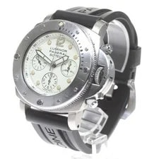 Officine Panerai PAM00225 47mm Ti Beige Dial Automatic #C14645 2