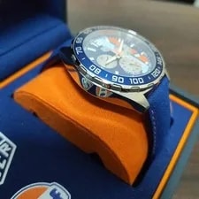 Discontinued Item, Difficult To Obtain Tag Heuer Gulf Chronograph 2