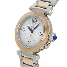 Cartier Pasha W2PA0008 ( 4327) 35mm Stainless Steel Silver #WW1794 2