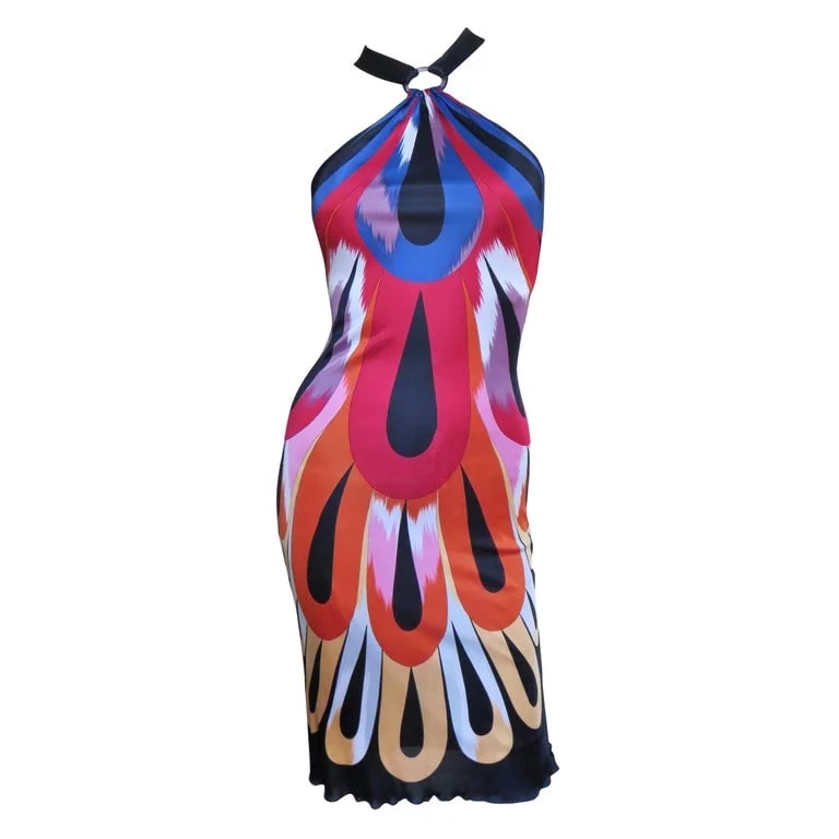 Missoni — Missoni Colorful Halter Dress — Clothing — resale