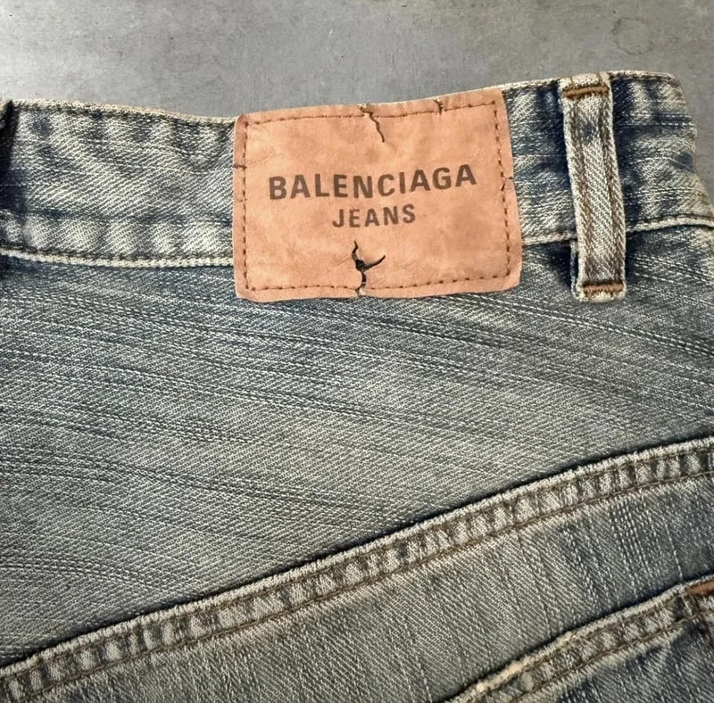 Balenciaga — Balenciaga Pull Up Jeans — Clothing — resale